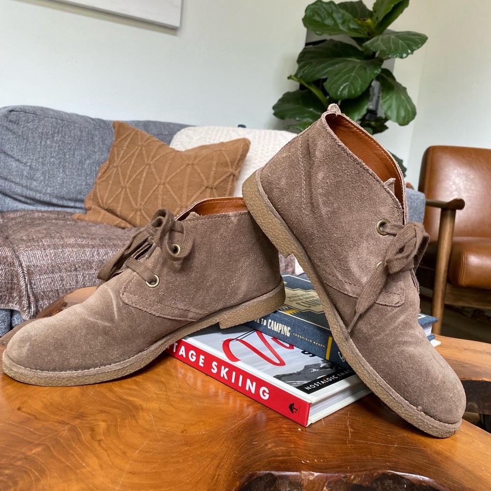 Lucky Brand Emilia Suede Chukka Boots